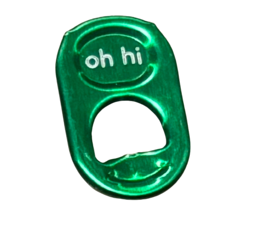 bubly seltzer green 'oh hi' tab